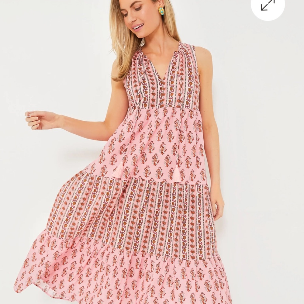 NWT Tuckernuck Pink Camelia Caftan